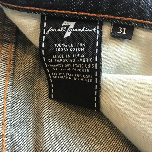 Brand New 7 for All Man Kind Standard Men’s Jeans - Picture 8 of 8
